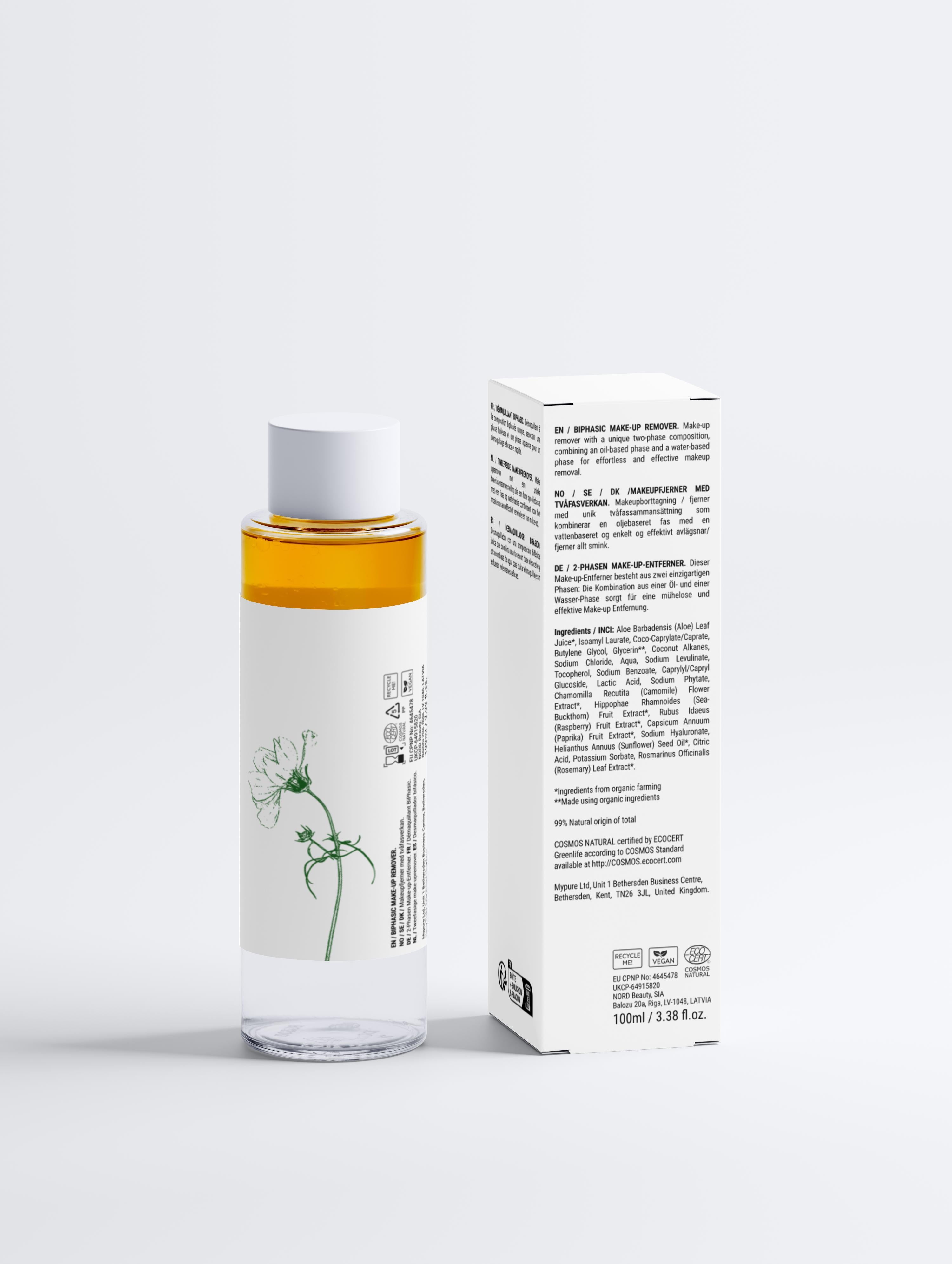 BiPhasic Make-up Remover, Fragrance Free